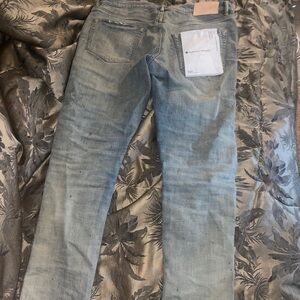 Men purple jeans 31